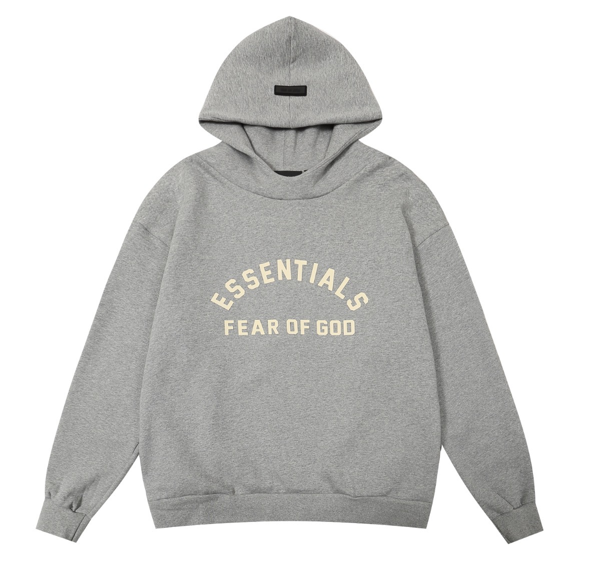 Essentials fear of god grijs crème